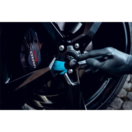 ValetPRO Black Handle Chemical Resistant - Felgenpinsel chemieresistent mit Kunststoff Griff 18, BRU 22