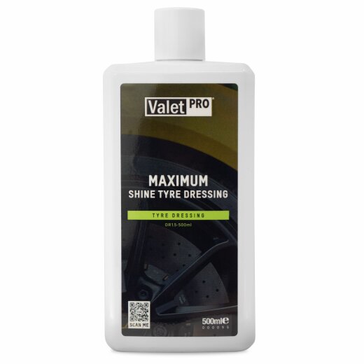 ValetPRO Maximum Shine Tyre Gel - 500 ml