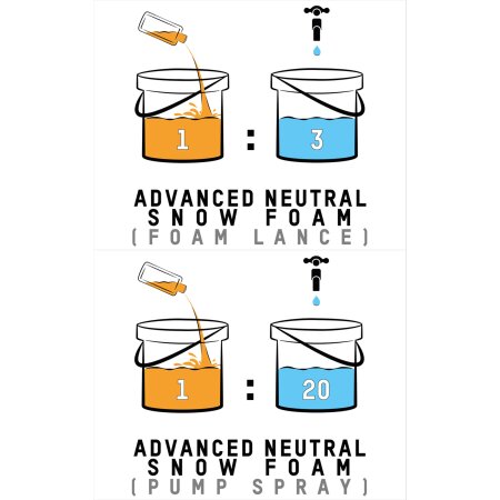 ValetPRO Advanced Neutral Snow Foam 1 Liter