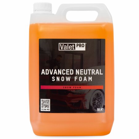 ValetPRO Advanced Neutral Snow Foam  5 Liter