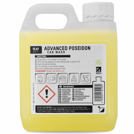 Advanced Poseidon Car Wash 1 Liter